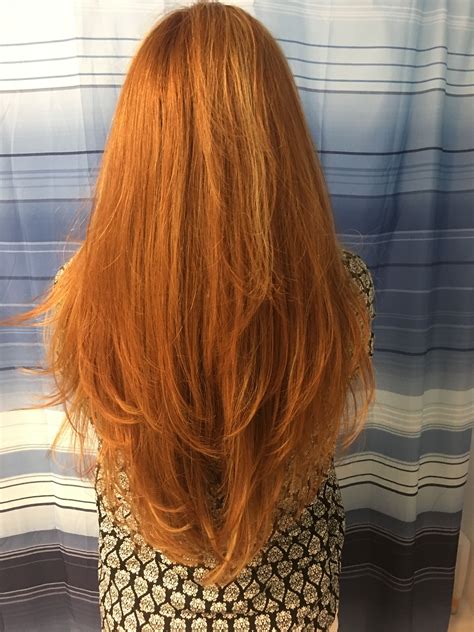 hairstyles for red long hair